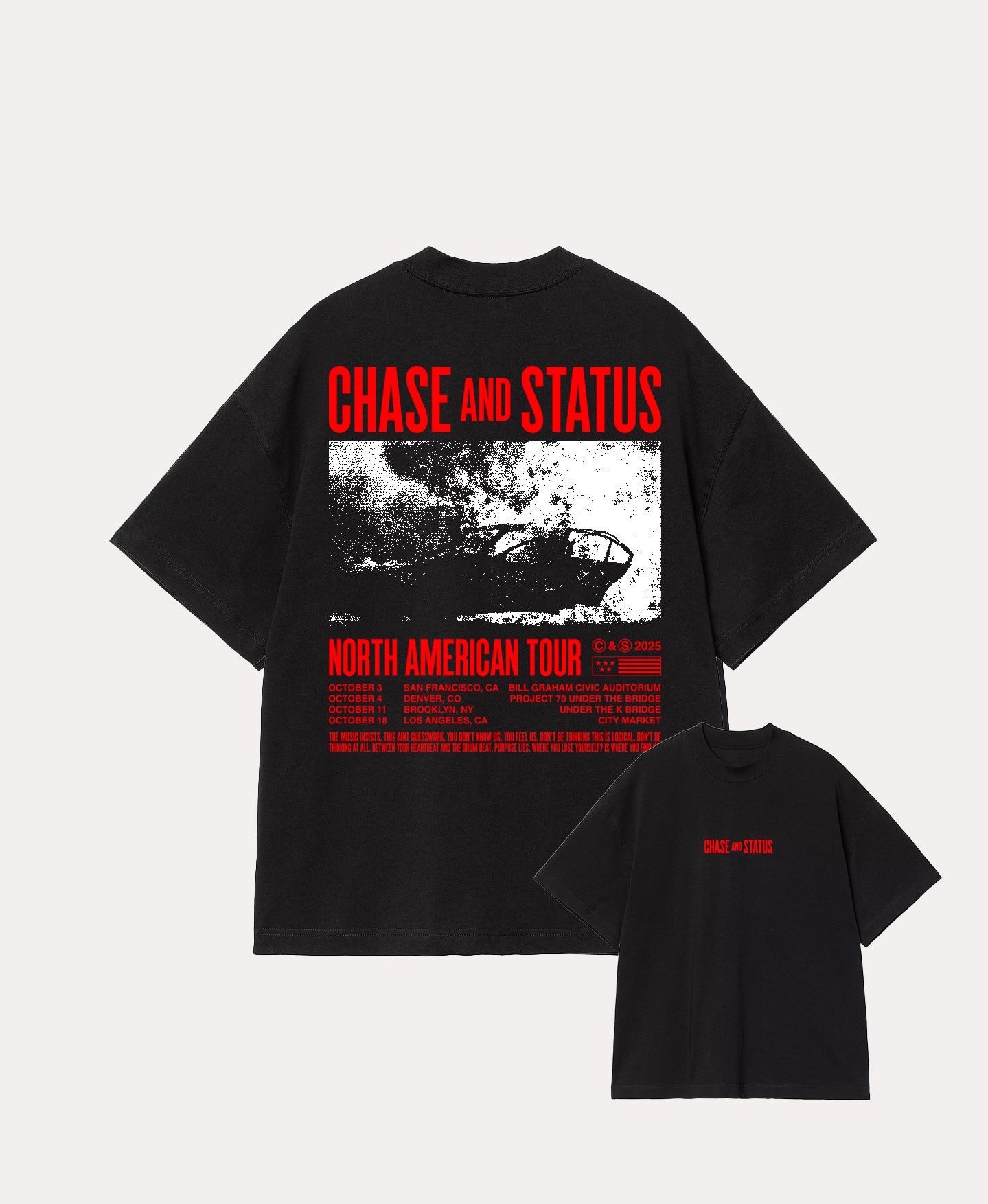 Chase & Status North America Tour T-Shirt